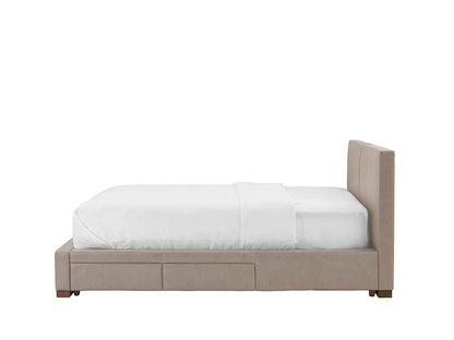Moderna Bed With 2 Drawers Right