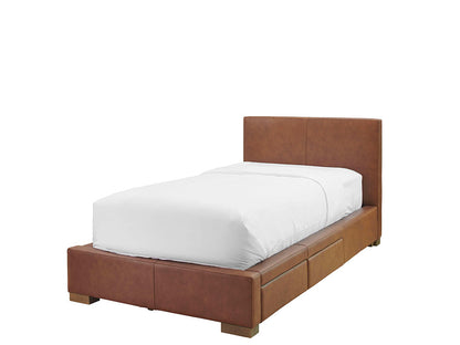 Moderna Bed With 2 Drawers Right