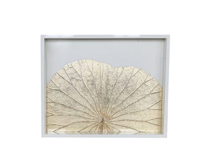 Newton Lacquered Tray, Cream