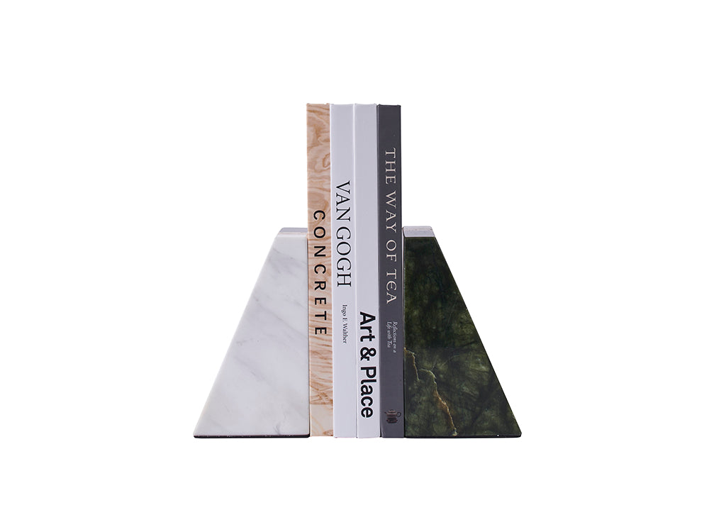 Landis Marble Bookends