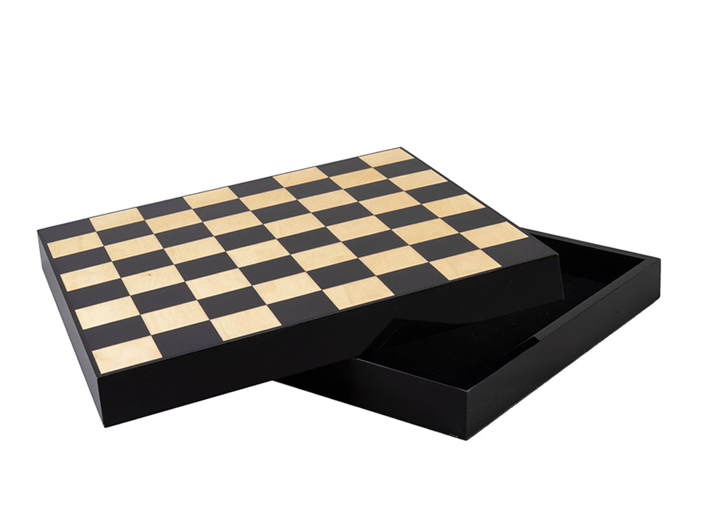 Mason Chess & Checker Set with Storage