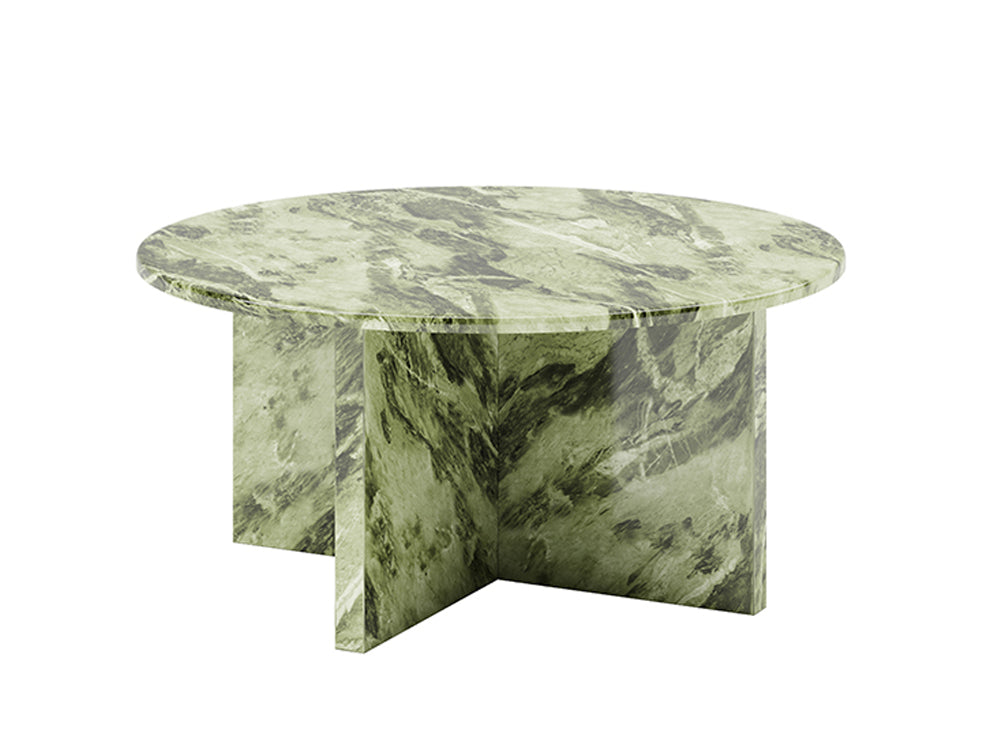 Gianni Marble Coffee Table Green Marble