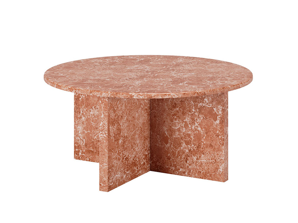 Gianni Marble Coffee Table Bisque Mable