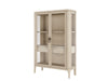 nude Display Cabinet, Marble Top, Tall