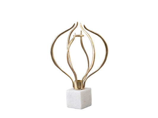 Sculpture Candle Holder, Low
