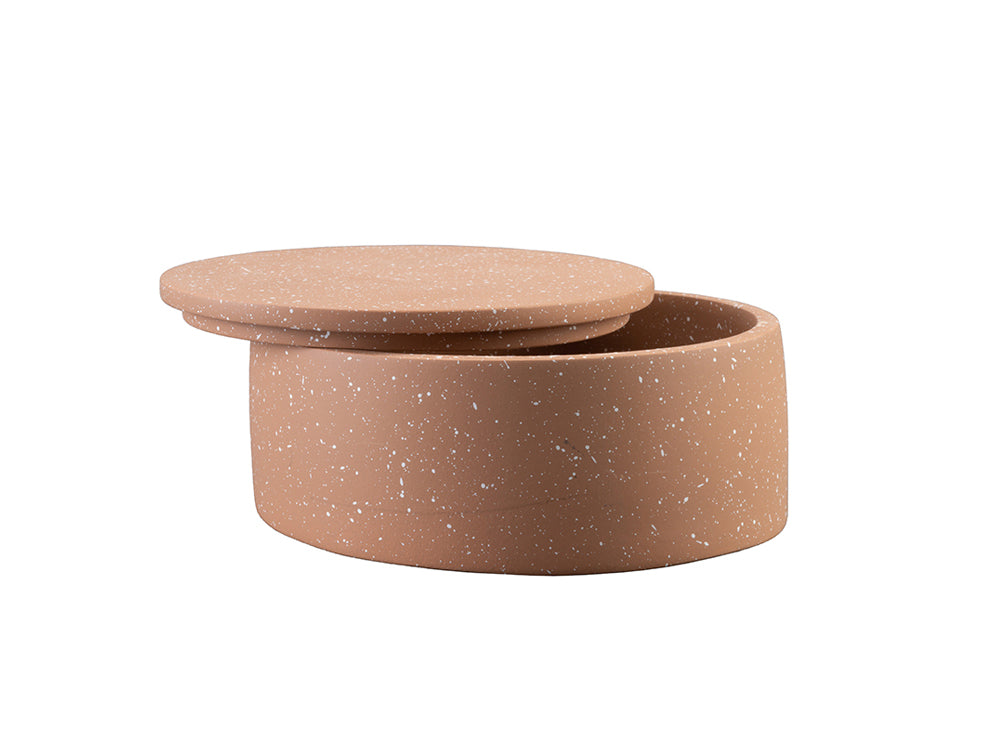 Terrazzo Jewellery Box, Terracotta