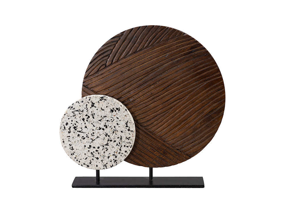 Wood and Terrazzo Sculpture