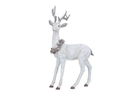 Wreath Necked Stag Ornament