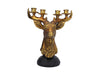 Gold Stag Head Candelabra