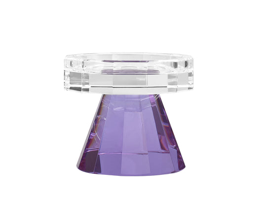 Prism Candle Holder, Lavender