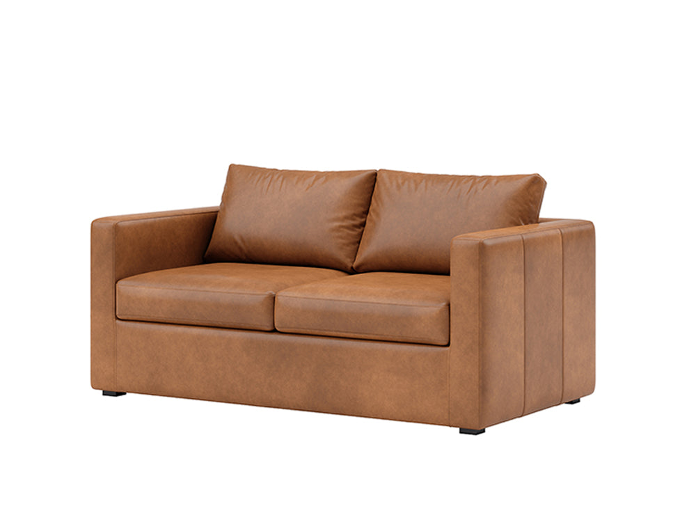 Basel Sofa Bed Parrot Maple Leather