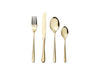 Leveson Cutlery Set of 24 pcs, Gold