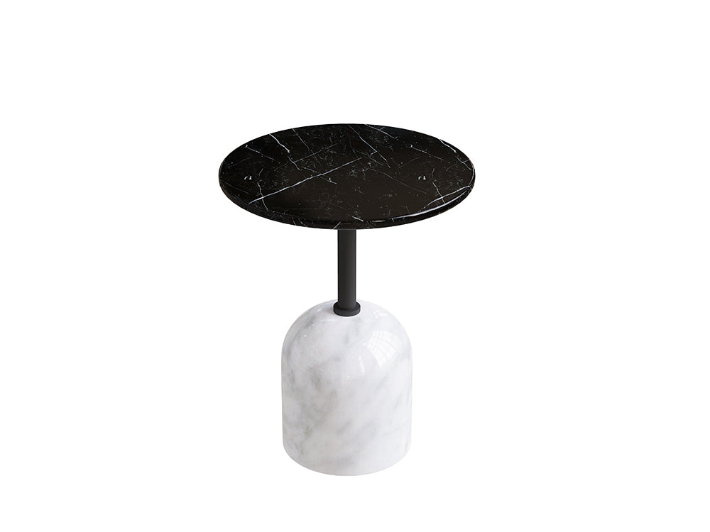 Gemini Marble Side Table