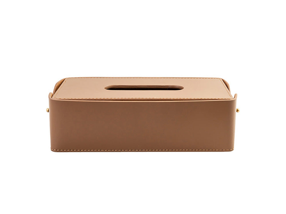 Brandon Leather Tissue Box