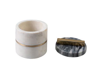 Godwin Marble Canister, Low