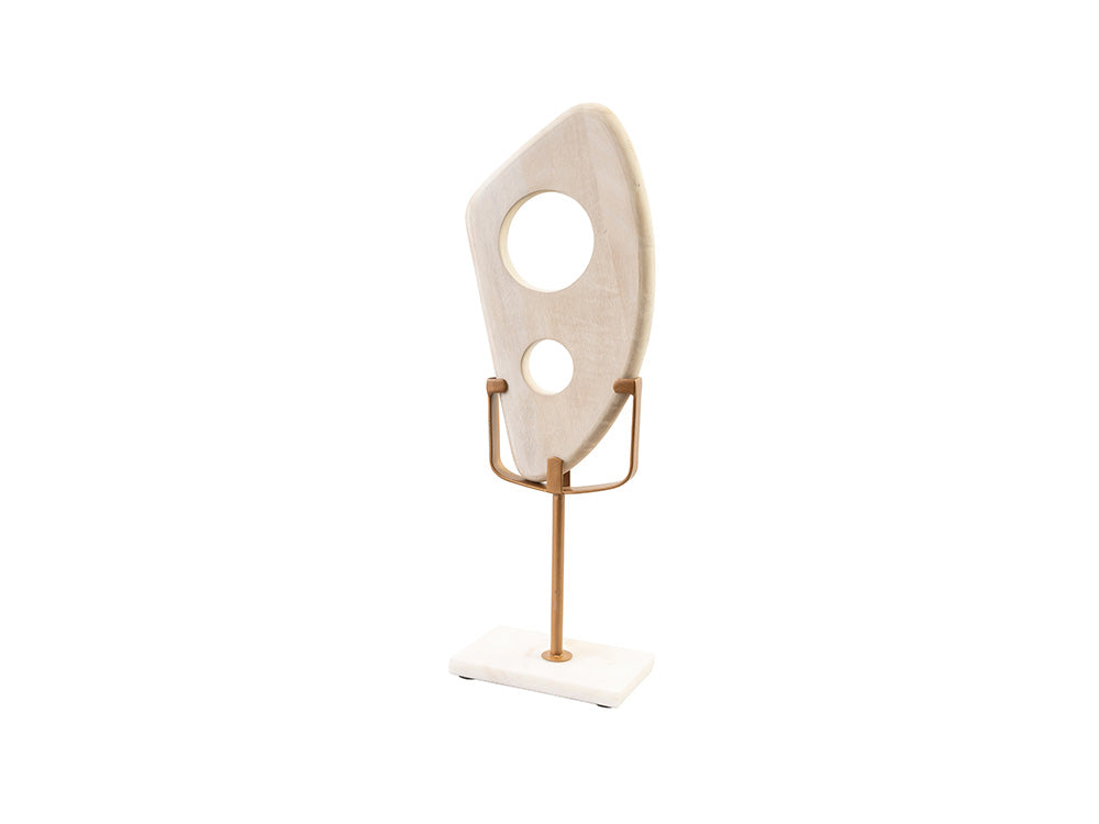 Velma Wood Decor Sculpture – indigo-living-limited