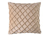 Nokkas Velvet Cushion Cover, Latte 50x50cm