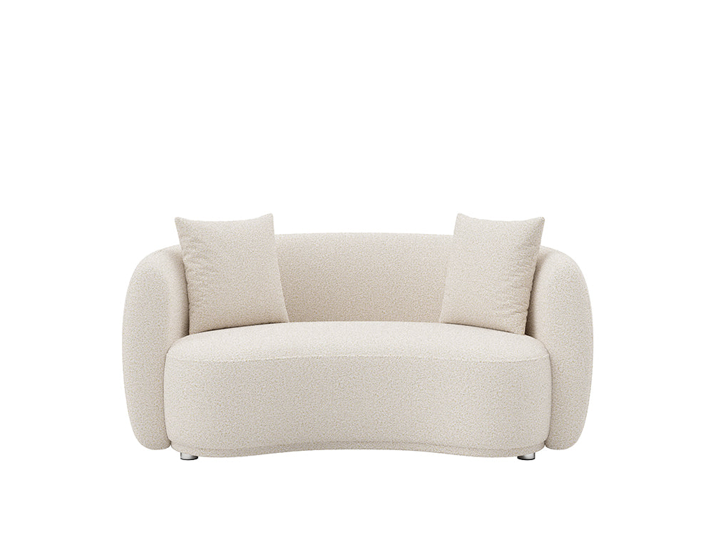 Lilly 2 Seater Curved Sofa
