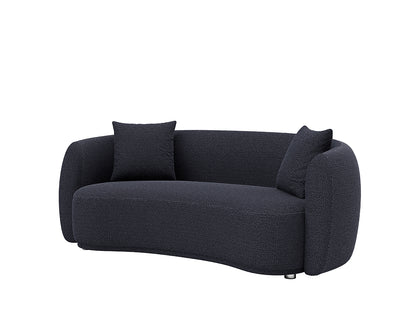 Lilly 3 Seater Curved Sofa