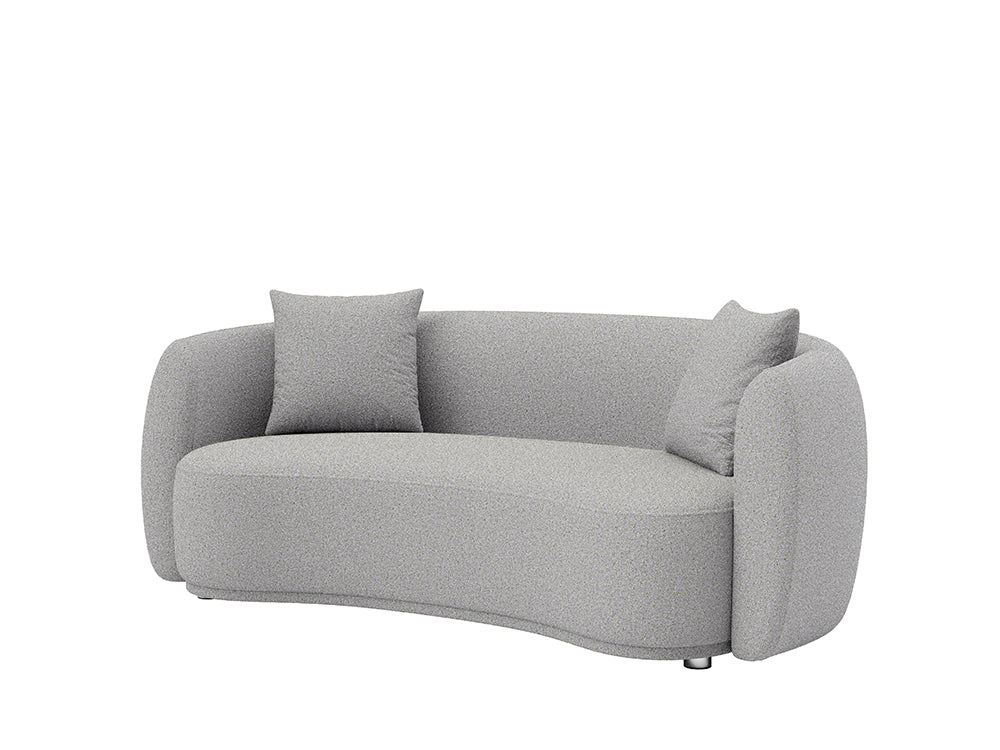 Lilly 3 Seater Curved Sofa