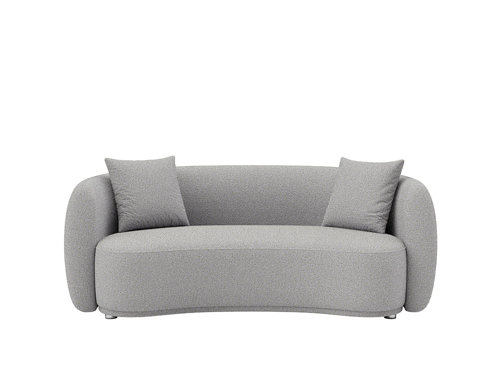 Lilly 3 Seater Curved Sofa