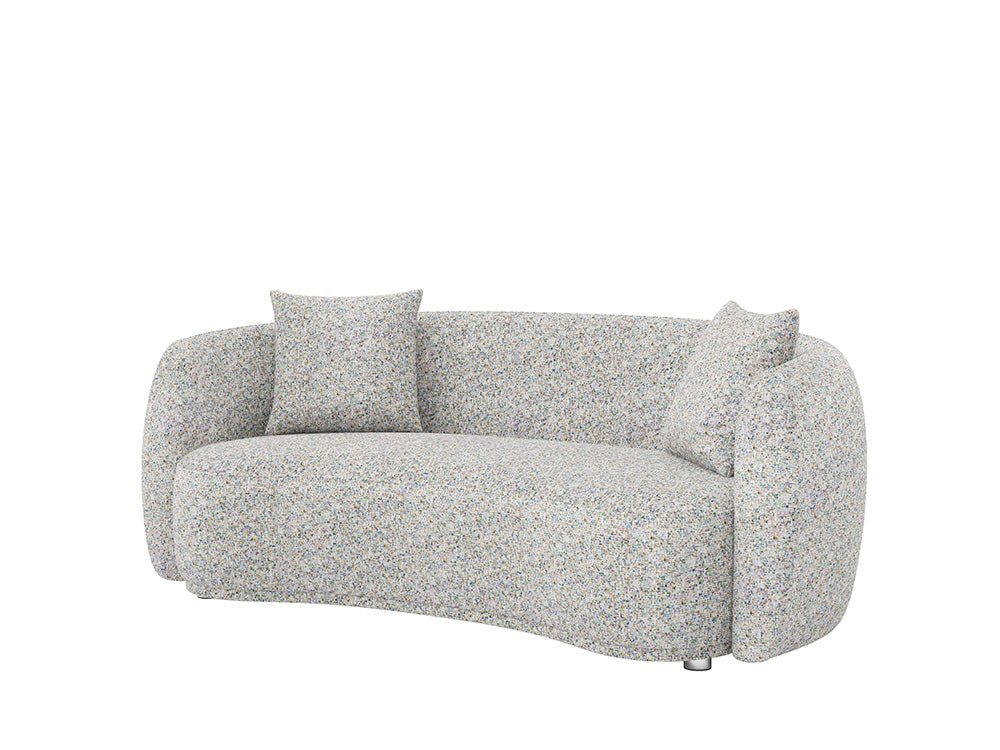 Lilly 3 Seater Curved Sofa