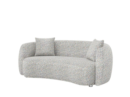 Lilly 3 Seater Curved Sofa