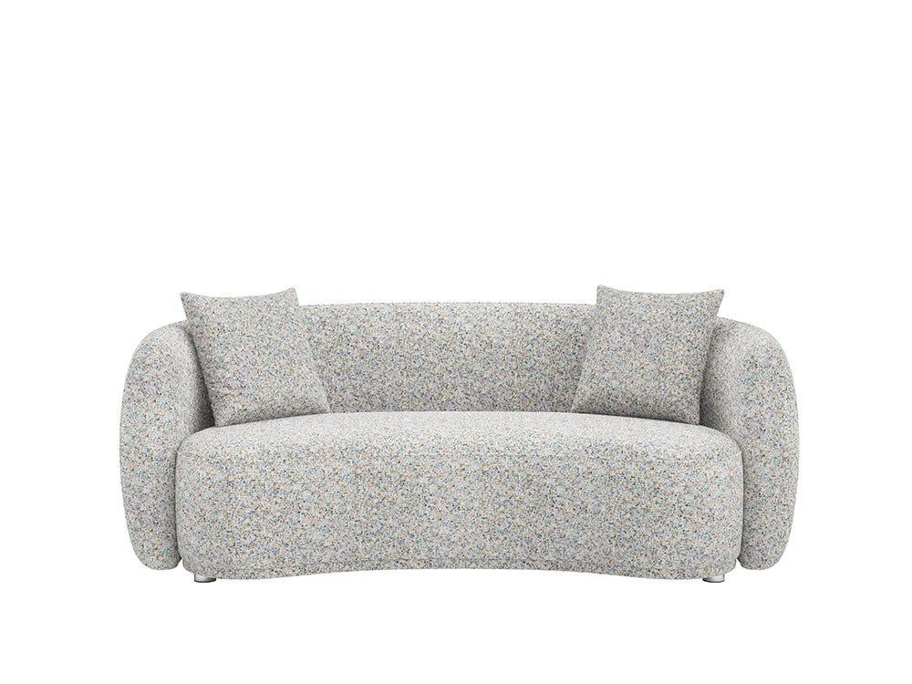 Lilly 3 Seater Curved Sofa