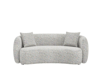 Lilly 3 Seater Curved Sofa