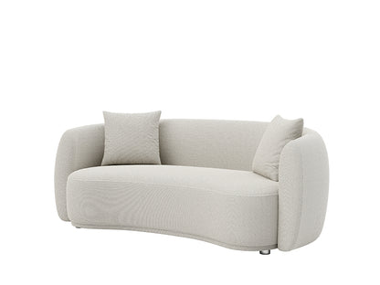 Lilly 3 Seater Curved Sofa