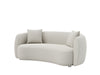 Lilly 3 Seater Curved Sofa