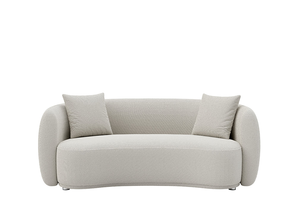 Lilly 3 Seater Curved Sofa