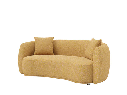 Lilly 3 Seater Curved Sofa