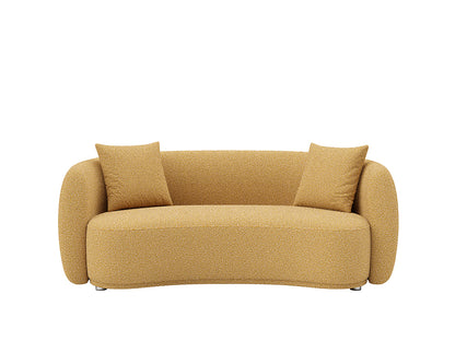 Lilly 3 Seater Curved Sofa