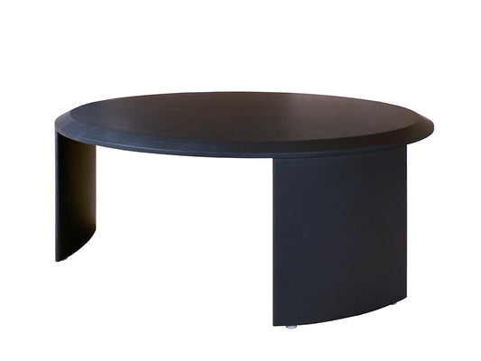 Caden Nesting Coffee Table, Round Black