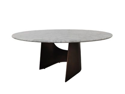 Zenrich Coffee Table, White Marble