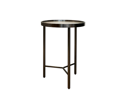 Kester Side Table, White Marble