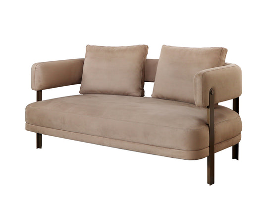Shelby 2-Seat Sofa, Mocha