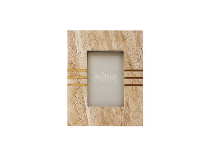 Travertine Picture Frame, 4x6