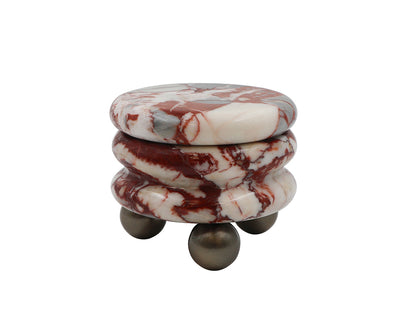 Lumines Storage Box, Red Marble