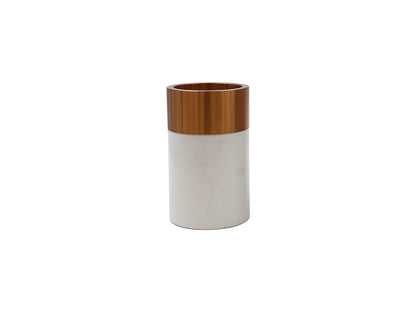 Priya Marble Vase, Low