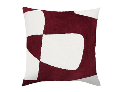Patches Cushion Cover, Joy Red 50x50