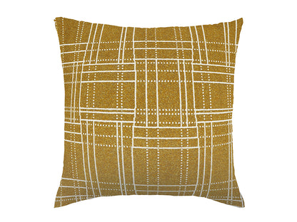 Dotter Cushion Cover, Mustard 50x50