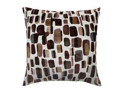 Gems Velvet Cushion Cover, Brown 50x50