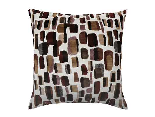 Gems Velvet Cushion Cover, Brown 50x50