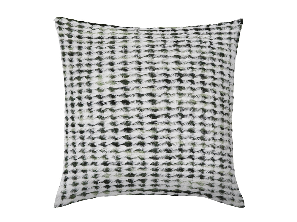 Luxe Fluffy Cushion Cover, Forest Green 50x50