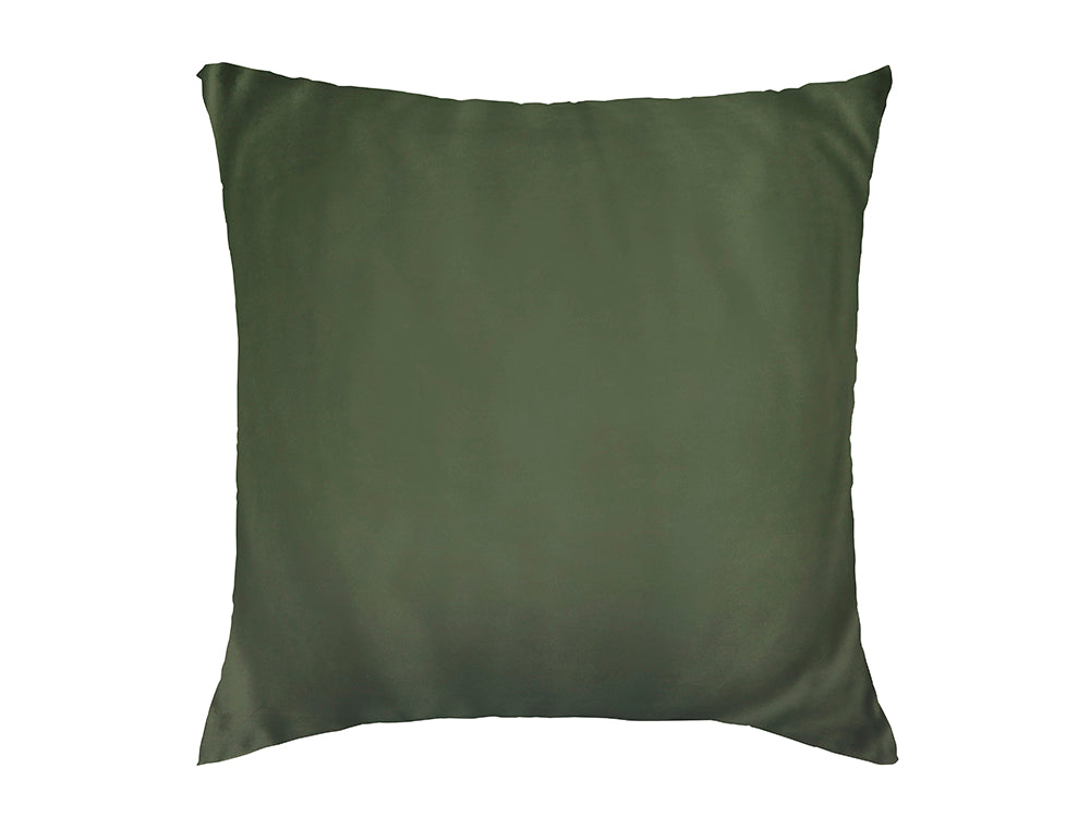 Luxe Fluffy Cushion Cover, Forest Green 50x50