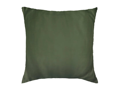 Luxe Fluffy Cushion Cover, Forest Green 50x50