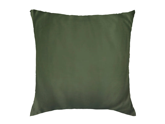 Luxe Fluffy Cushion Cover, Forest Green 50x50