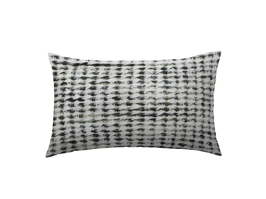 Luxe Fluffy Cushion Cover, Forest Green 50x30